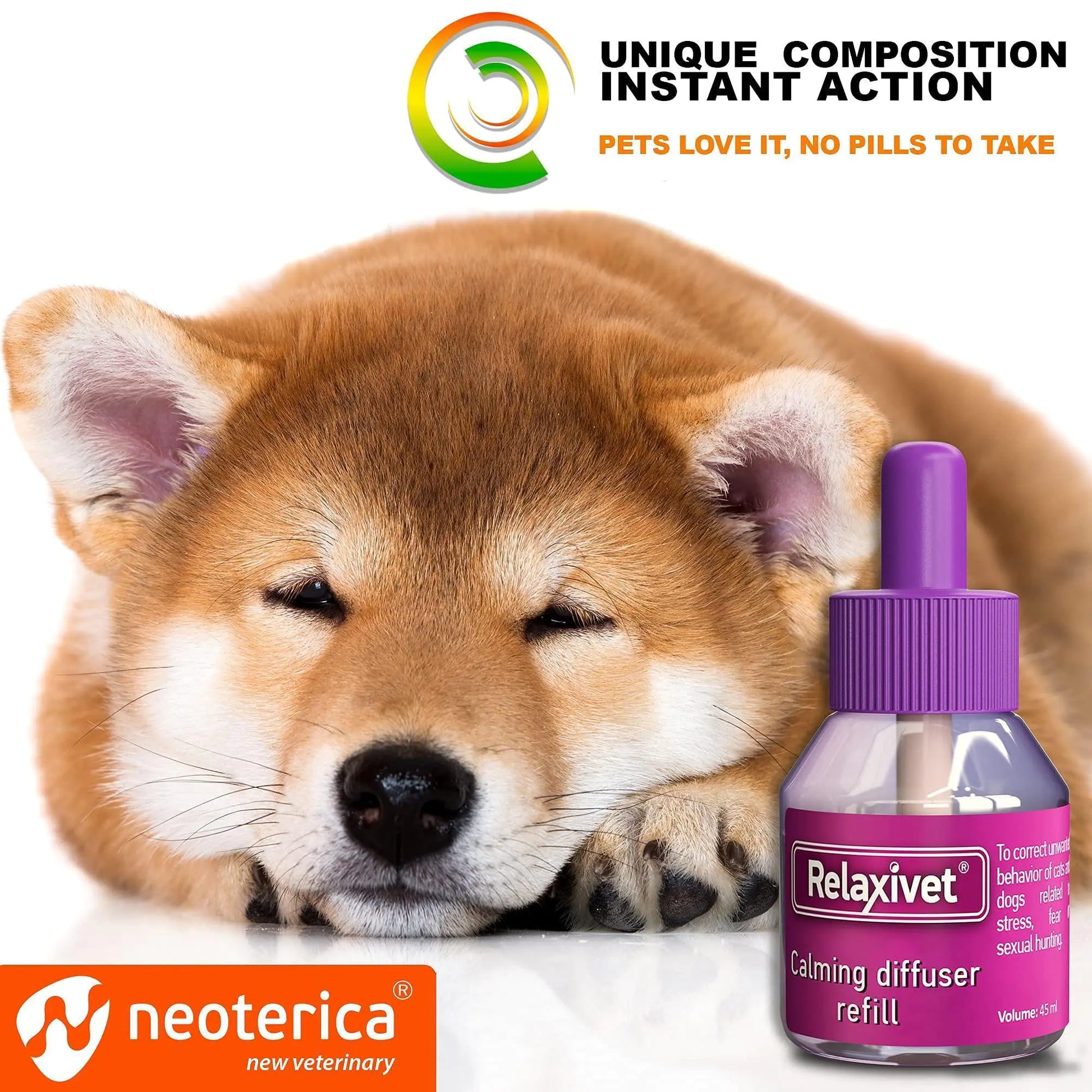Calming Diffuser Kit for Dogs – Separation Anxiety & Stress Relief with Natural Pheromones